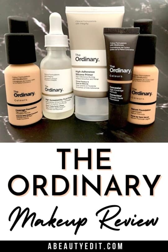 The Ordinary Foundation, Concealer, and Primer Review A Beauty Edit