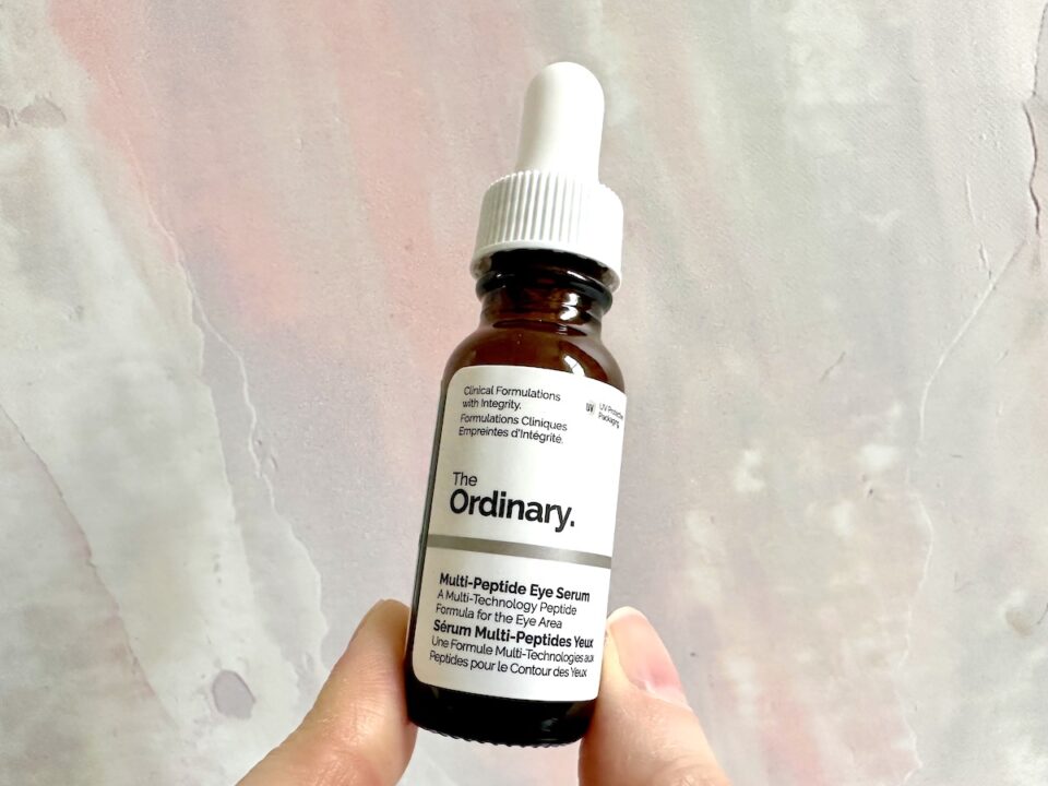 The Ordinary MultiPeptide Eye Serum Review A Beauty Edit