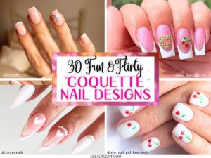31 Flirty Coquette Nails That Embrace Girly Glam - A Beauty Edit